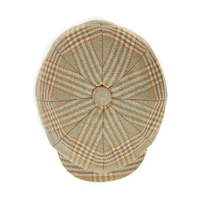 Holland Cooper Baker Boy Tweed Cap - Leveret-2